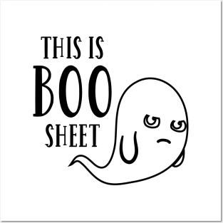 This is boo sheet,Boo sheet funny Posters and Art